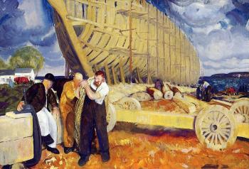 George Bellows : Builders of Ships